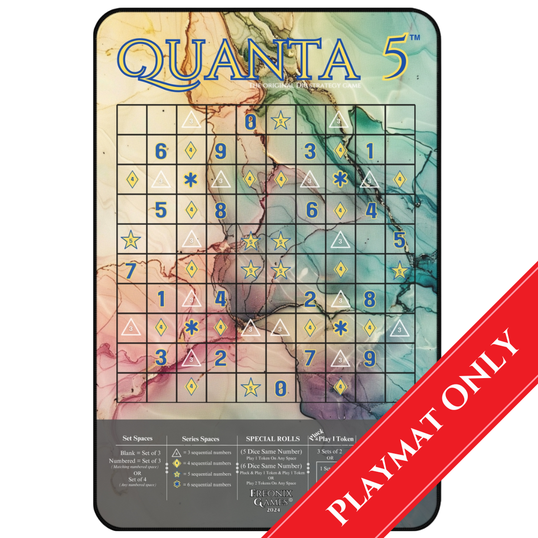 Quanta 5 Rainbow Marble Edition (Playmat Only)