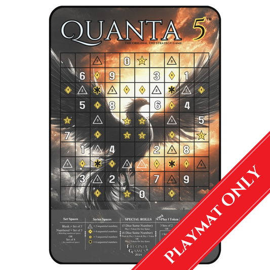 Quanta 5 Charcoal Phoenix Rising Edition (Playmat Only)